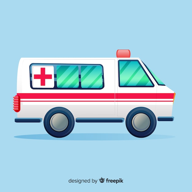 Ambulance vector