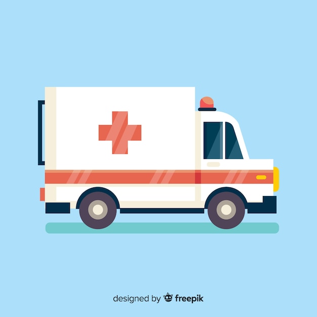 Ambulance vector