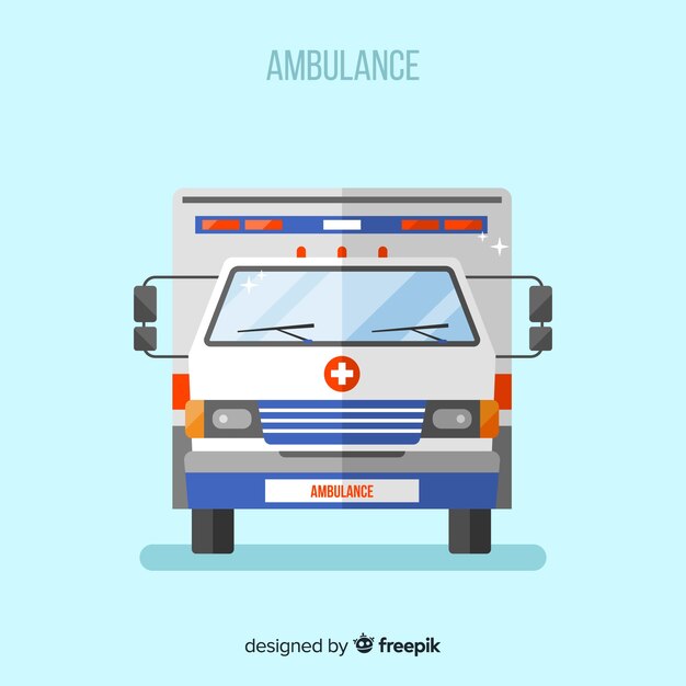 Ambulance vector