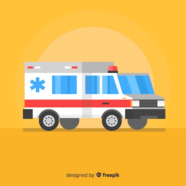 Free vector ambulance