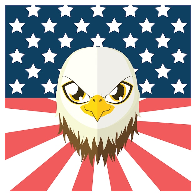 Free vector america background design