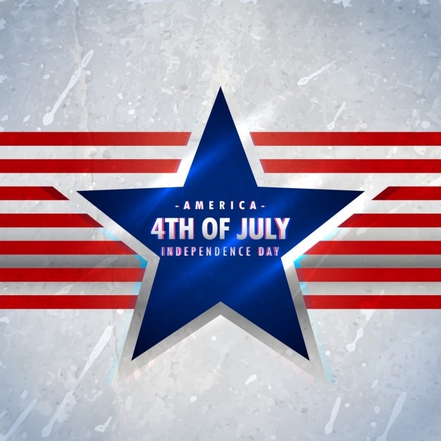 Free vector american 4th of july background