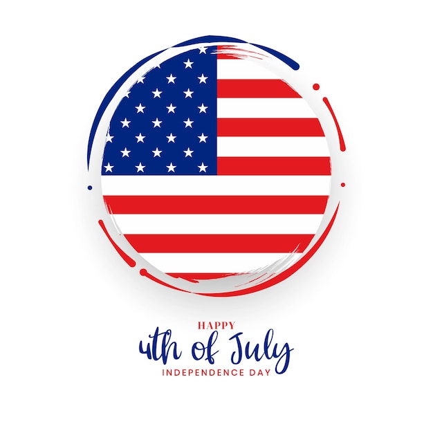American 4th of july celebration modern background