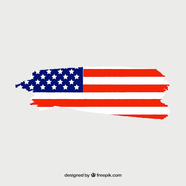 American flag background