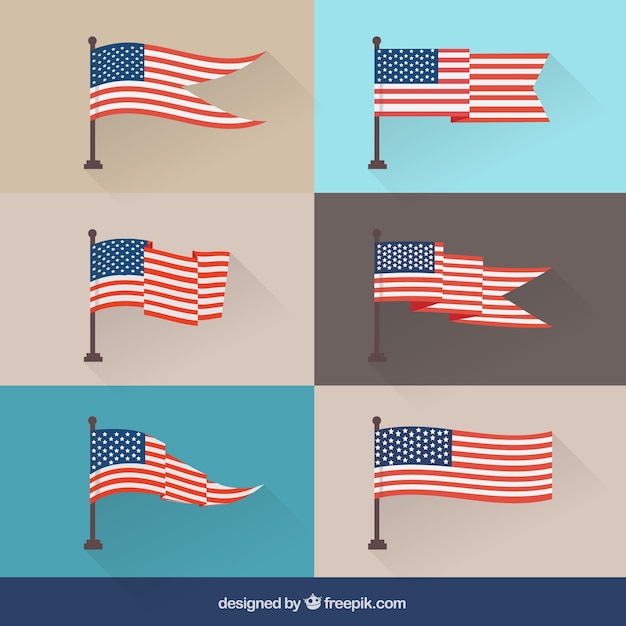 American flag collection