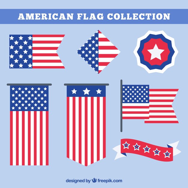 アメリカ国旗のコレクション
