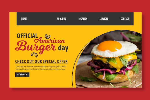 American food web template