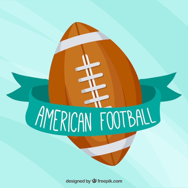 Free vector american football background