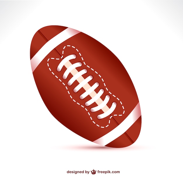 Бесплатное векторное изображение Американский футбол вектор мяч скачать бесплатно