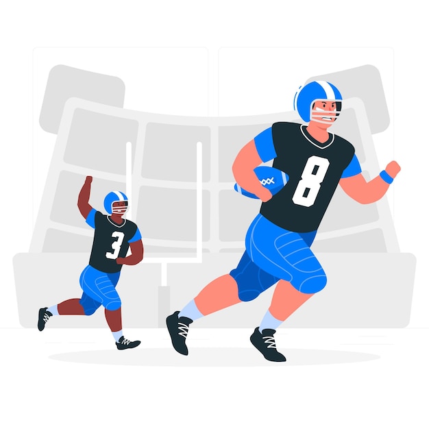 Download Free Download This Free Vector Silhouettes Of American Football Players Use our free logo maker to create a logo and build your brand. Put your logo on business cards, promotional products, or your website for brand visibility.