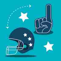 Free vector american football game sport