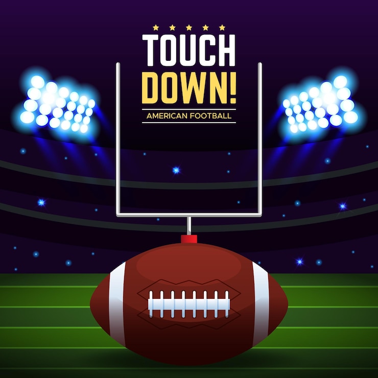 Free Vector american football illustration