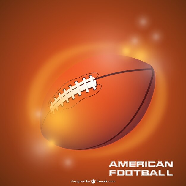 American football sparkly ball