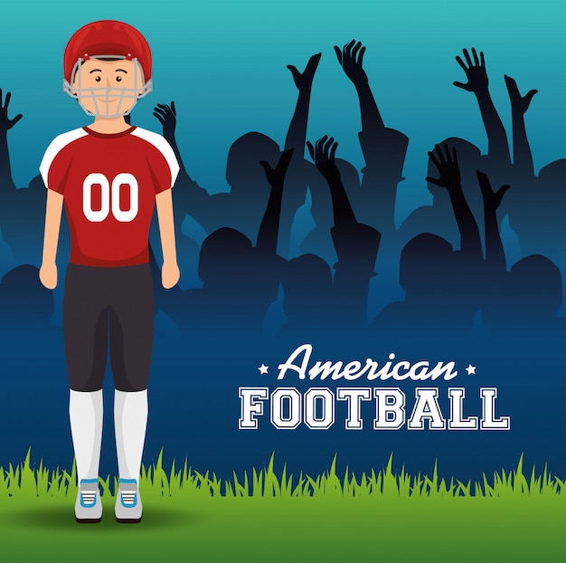 Free vector american football sport