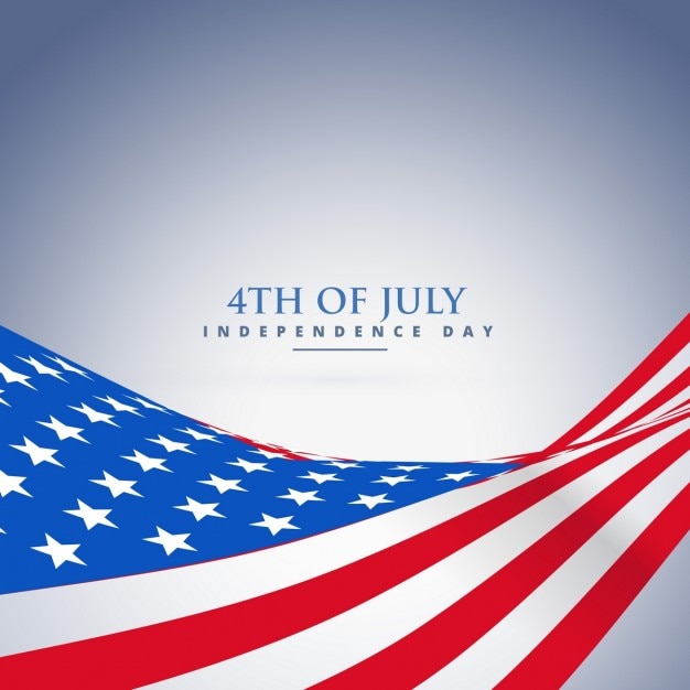 Free vector american independence day background