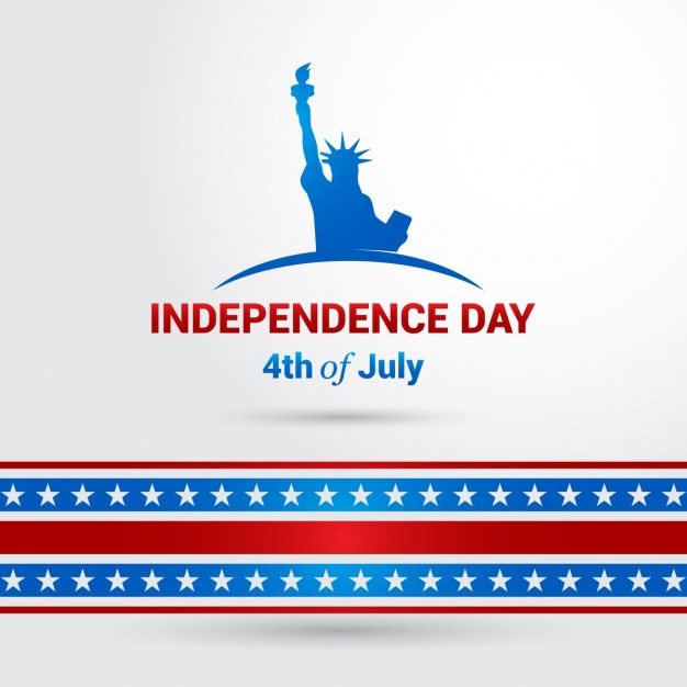 American independence day background onda