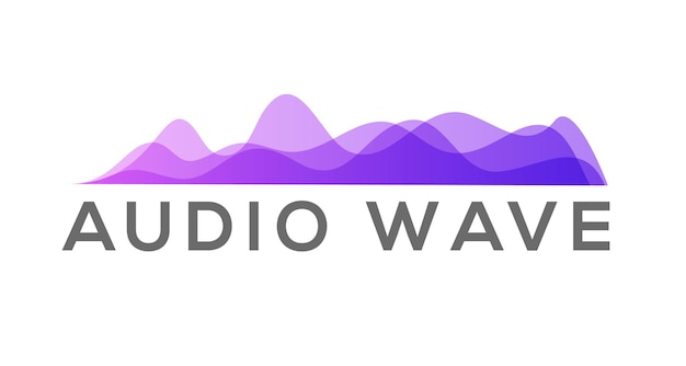 Амплитуда красочных волн движения. набор векторных звуковой волны звука абстрактного эквалайзера музыки. цифровой график.