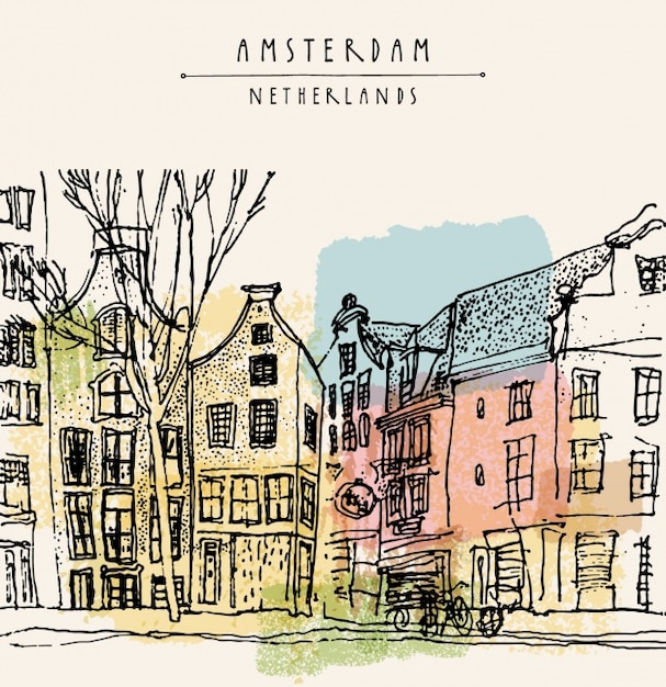 Amsterdam background design