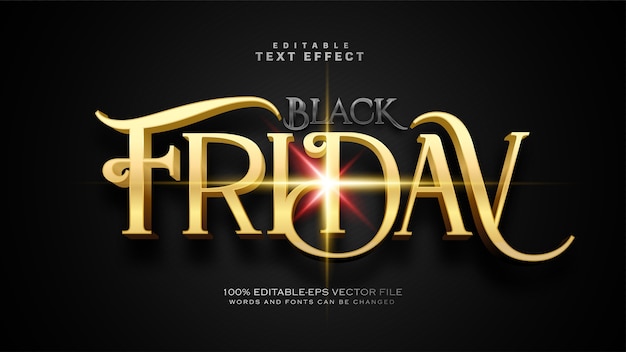 Ancient Black Friday Text Effect