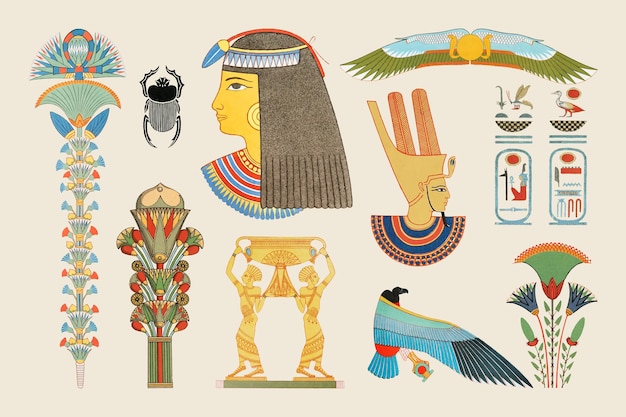 고대 이집트 장식 삽화