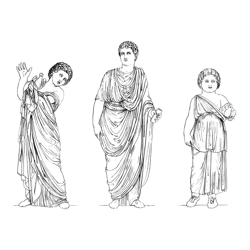 Free Vector | Ancient greece illustration