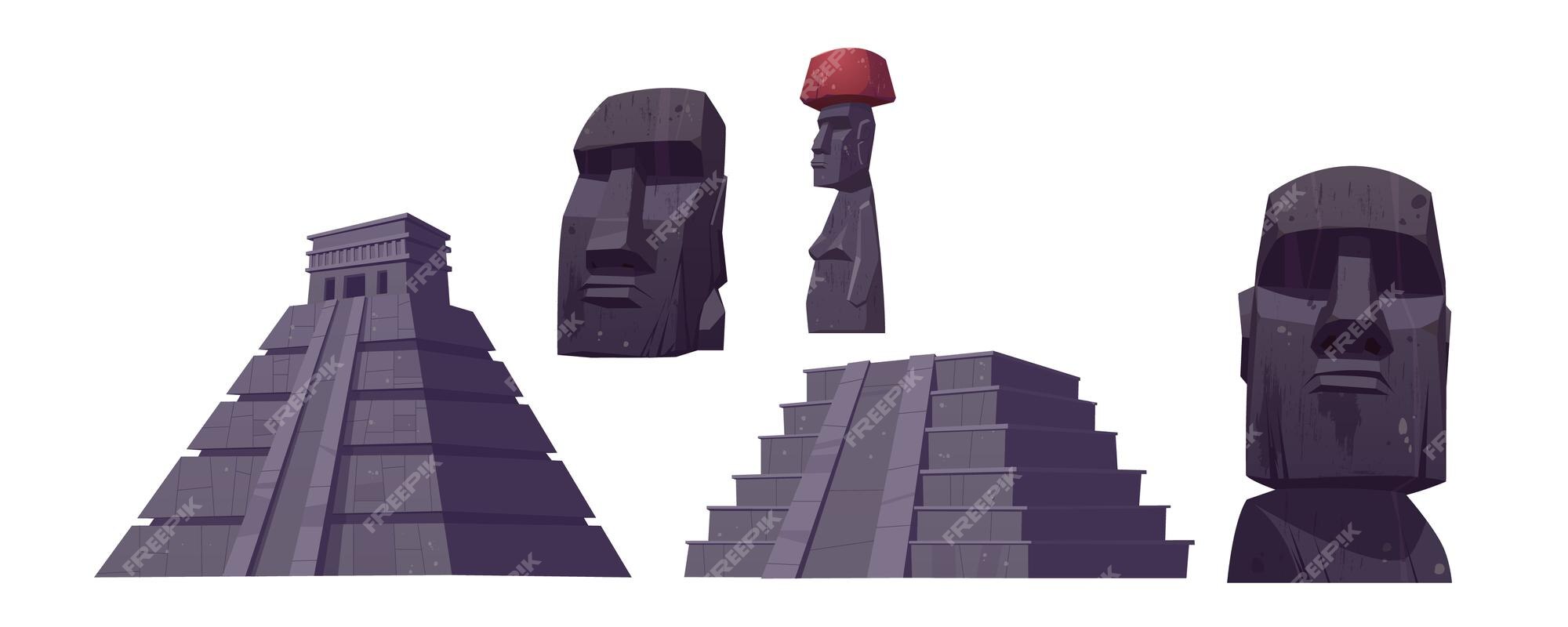 Moai - Free monuments icons