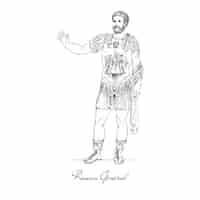 Free vector ancient roman illustration