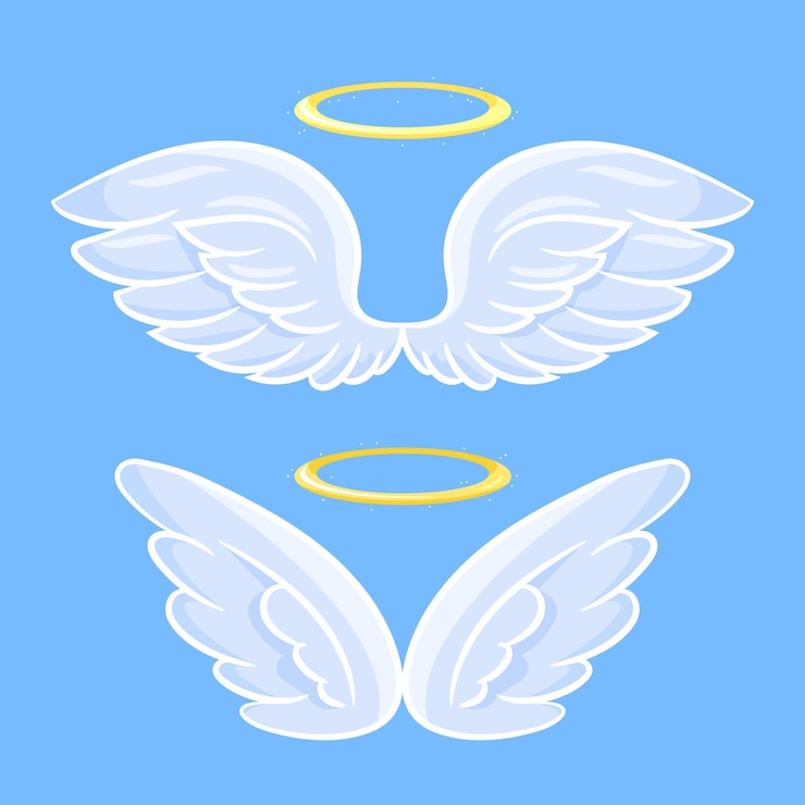 Free Vector angel halo element collection