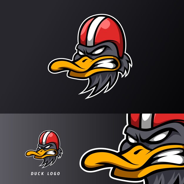 Download Free Angry Duck Rider Mascot Sport Esport Logo Template Premium Vector Use our free logo maker to create a logo and build your brand. Put your logo on business cards, promotional products, or your website for brand visibility.