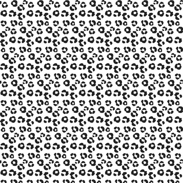 Free vector animal footprint pattern