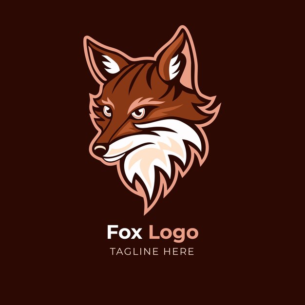 Animal logo design template