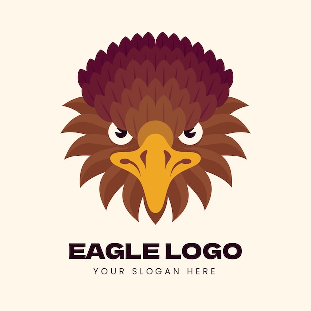 Animal logo design template