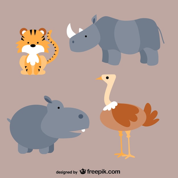 Animals cartoons pack