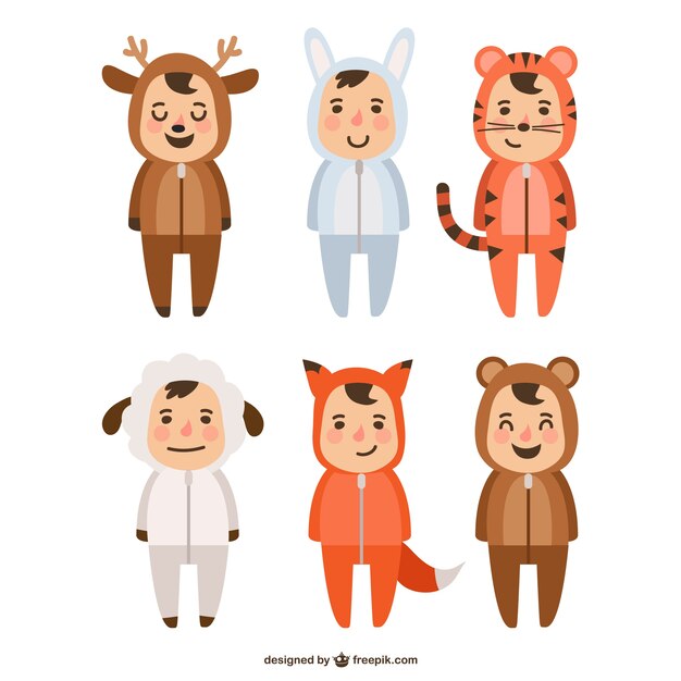 Animals costumes