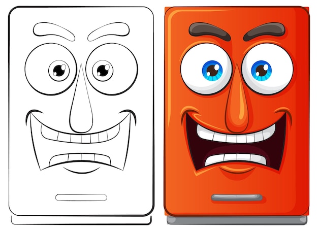 Animated emotion faces on phones