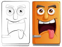 Free vector animated emotions of quirky characters