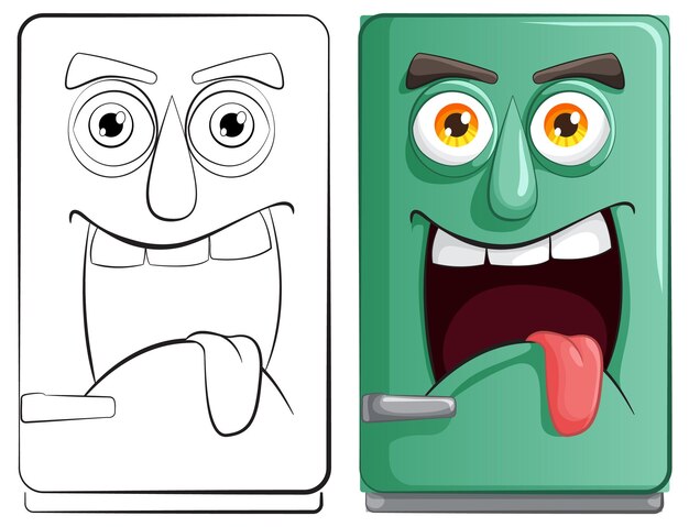 Free vector animated smartphone characters showing emotions