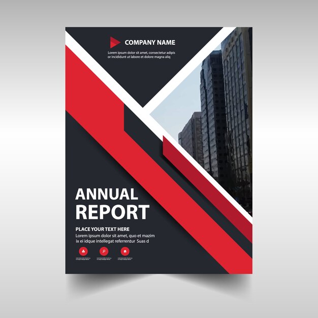 Annual business report cover