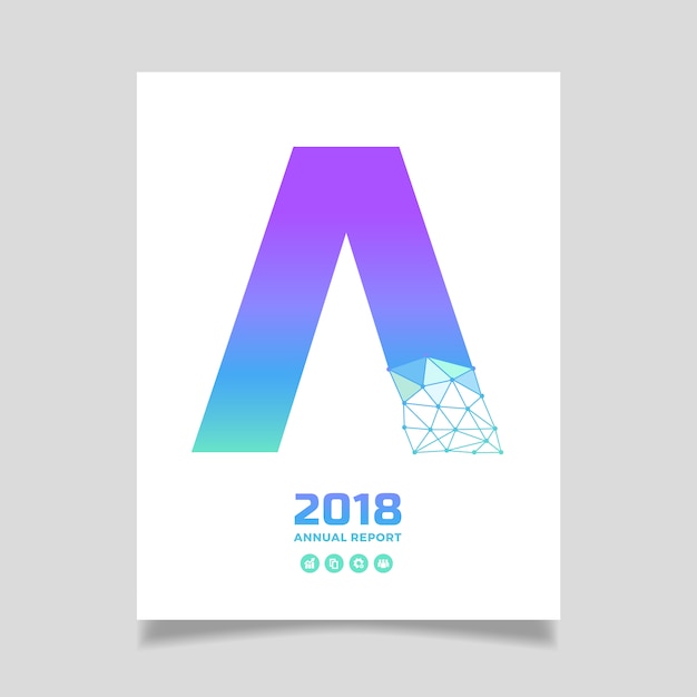 Annual report modern design