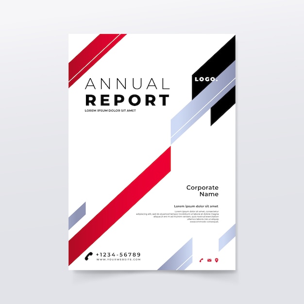 Annual report template