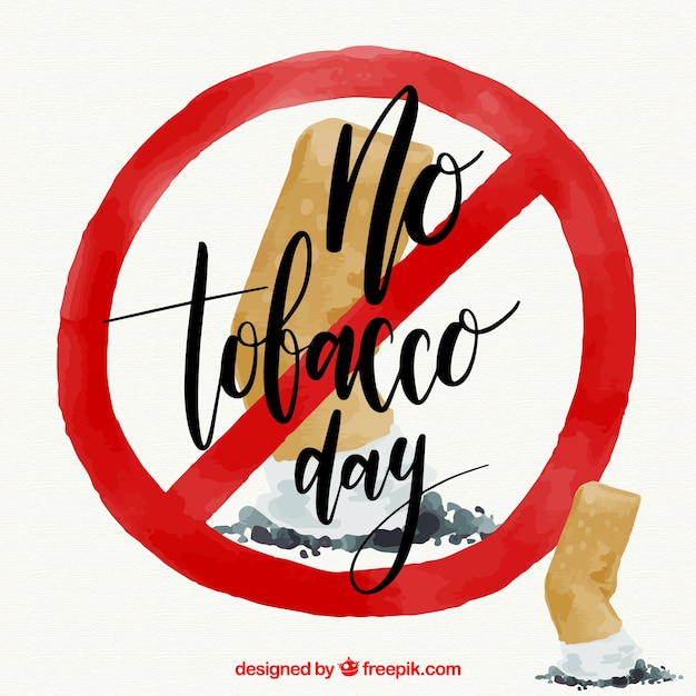 Бесплатное векторное изображение Фонд борьбы с курением с запрещенным символом