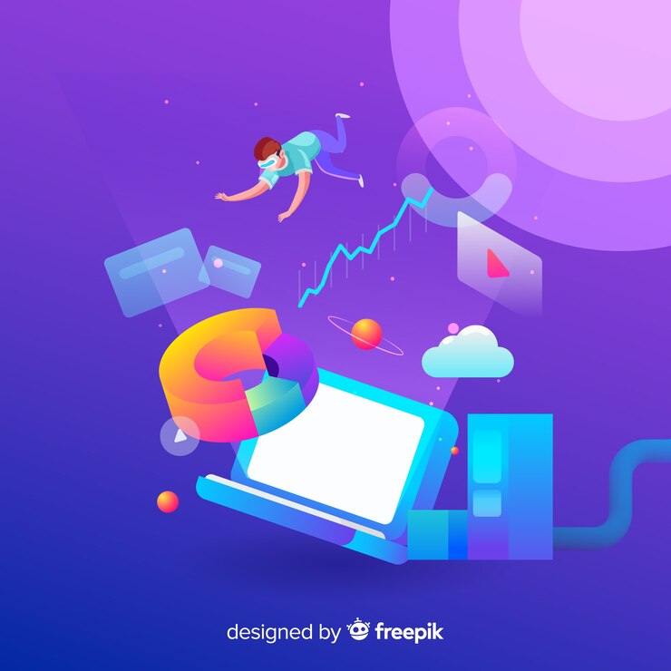 Free Vector antigravity technology with elements