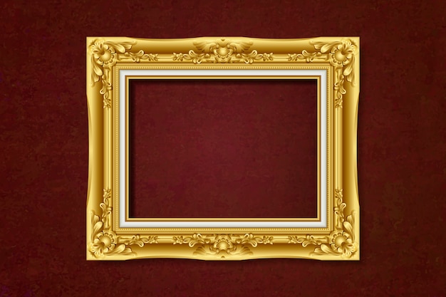 Antique gold frame