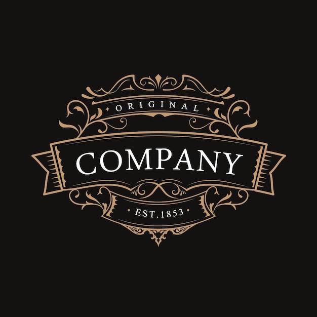 Premium Vector | Antique label typography vintage badge hand drawn ...