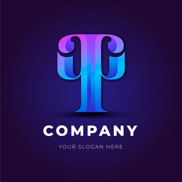 Free Vector ap monogram logo template