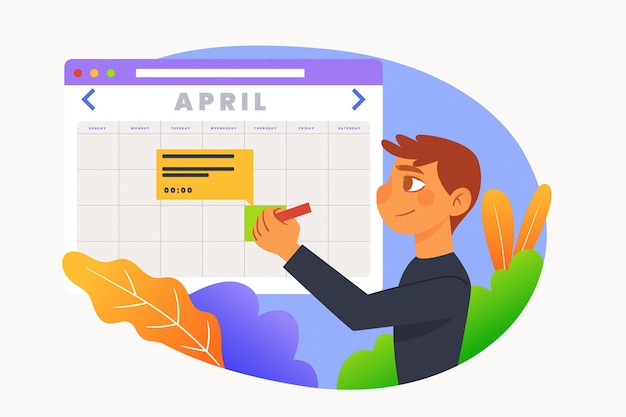 Appointment booking with calendar