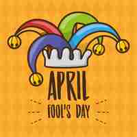 Бесплатное векторное изображение Апрельский день дураков