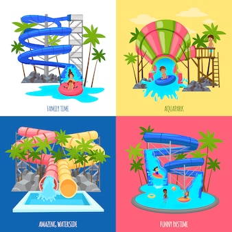 Aquapark design concept