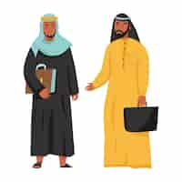 Free vector arab people icon