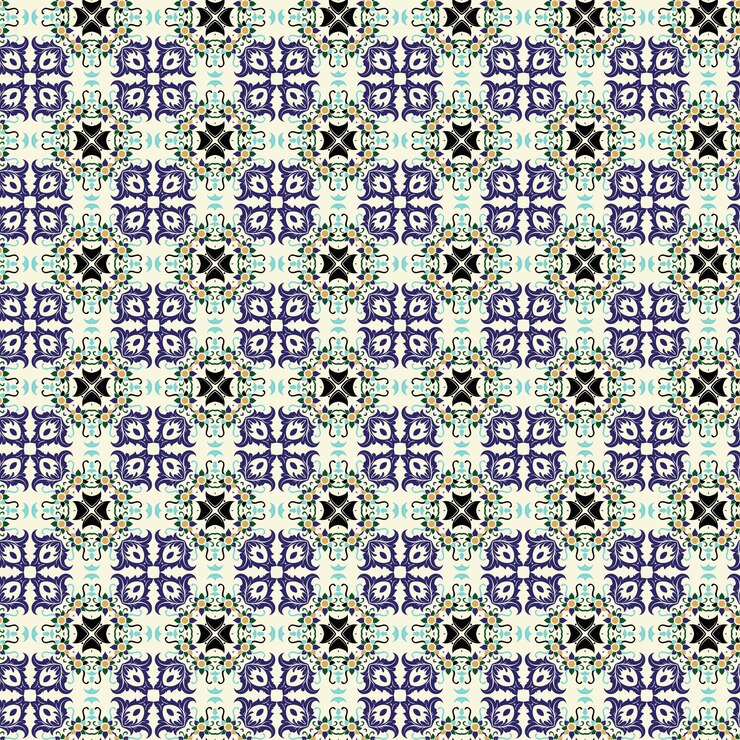 Free Vector arabasque styled pattern background